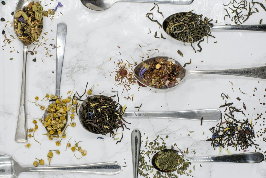 types of teas