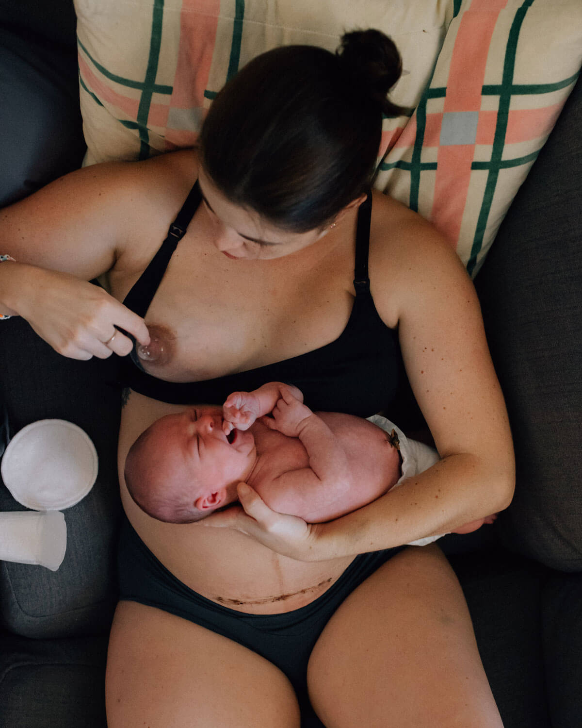 Bonds Maternity Nursing Breastfeeding Pregnancy Bumps Seamfree Crop Top Bra  